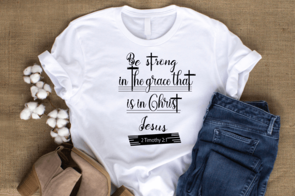 Be Strong SVG Design for T-Shirt Designs