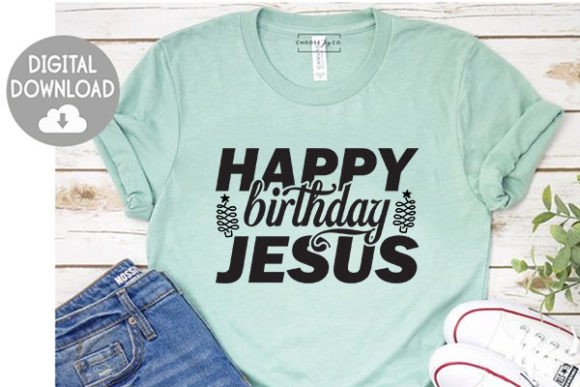 Christmas Svg Design, Happy Birthday Je T-Shirt Designs