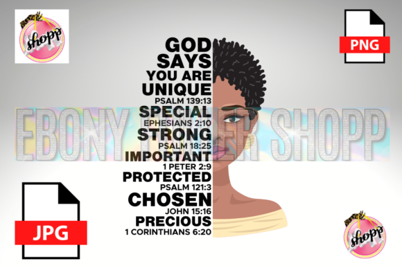 God Says You Are Black Women T-Shirt Designs Review