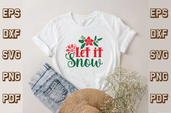 Let It Snow Svg: A Brand Designer's T-Shirt Design Review