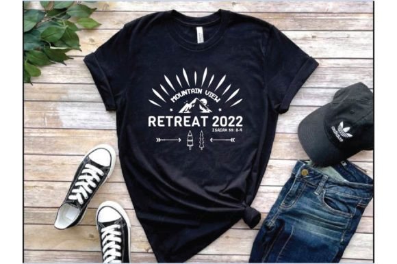 Mountain View. Typography T Shirt Design Reviewed