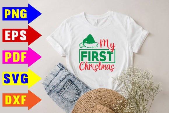 My First Christmas Svg for T-Shirt Designs Review