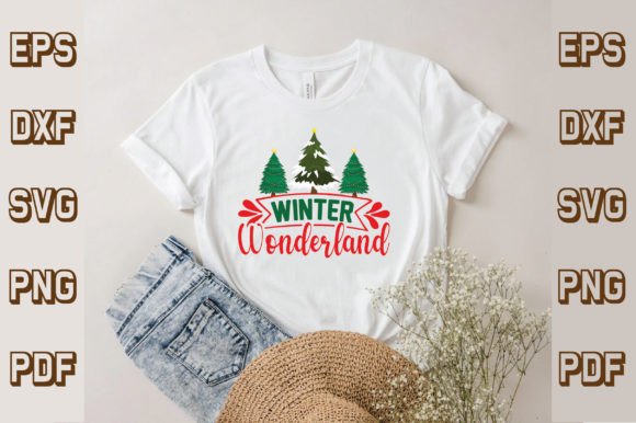 Winter Wonderland Svg for T-Shirt Designs